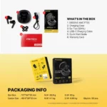 FANTECH FINECOUSTIC GROOVE ANC FT20 WIRELESS BLUETOOTH EARBUDS