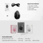 FANTECH GO COMFY W195R VERTICAL WIRELESS MOUSE
