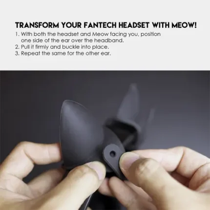 Fantech AC5001 MEOW Kitty Ears For Headset