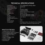 Fantech EOS PRO WGP15 Multiplatform Tri-Mode Wireless Gamepad