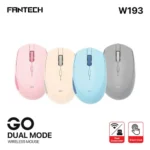 Fantech Go W193 Dual Mode Bluetooth & 2.4GHz Wireless Mouse