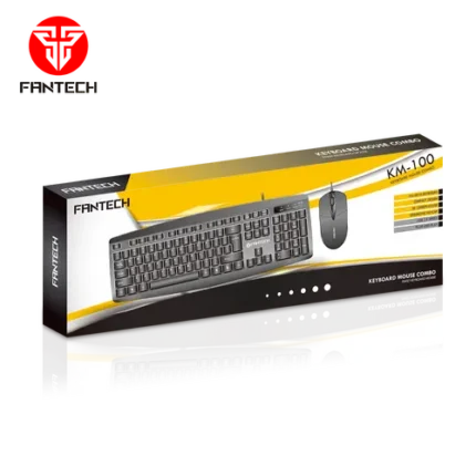 Fantech KM100 USB Keyboard Mouse Combo