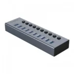 Orico BT2U3-10AB 10-Port Multi-Port Hub With Individual Switches