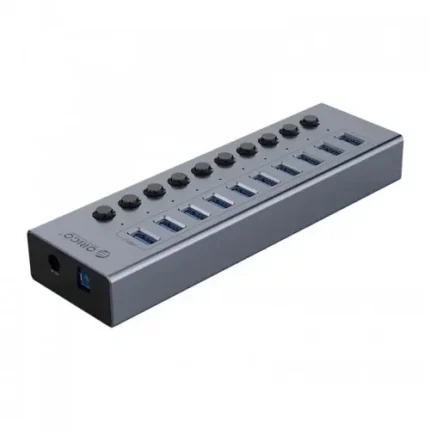 Orico BT2U3-10AB 10-Port Multi-Port Hub With Individual Switches