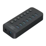 ORICO CT2U3-7AB 7-Port USB 3.0 Hub with Individual Switches