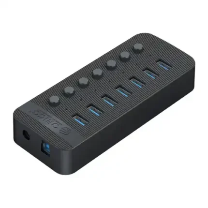 ORICO CT2U3-7AB 7-Port USB 3.0 Hub with Individual Switches