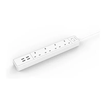 ORICO OSC-4A4U-UK 4 AC Outlet Surge Protector with 4 USB Charging Port