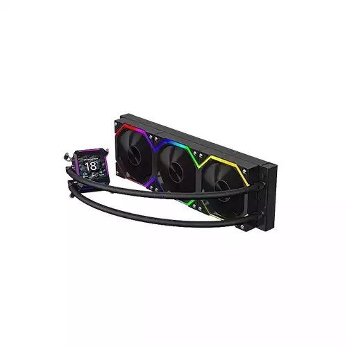 Jungle Leopard ASTROSHEL LCD 360 ARGB AIO CPU Cooler - Black