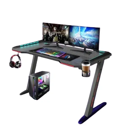 Besmile Z Shaped Gaming Desk