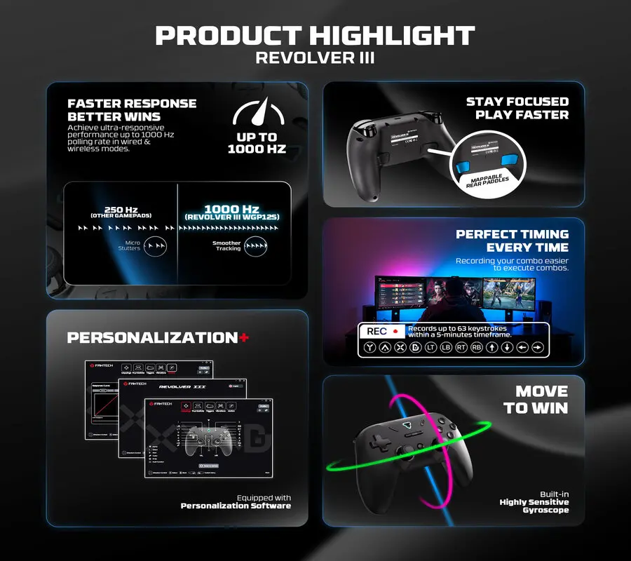 Fantech Revolver III WGP12S Wireless Controller