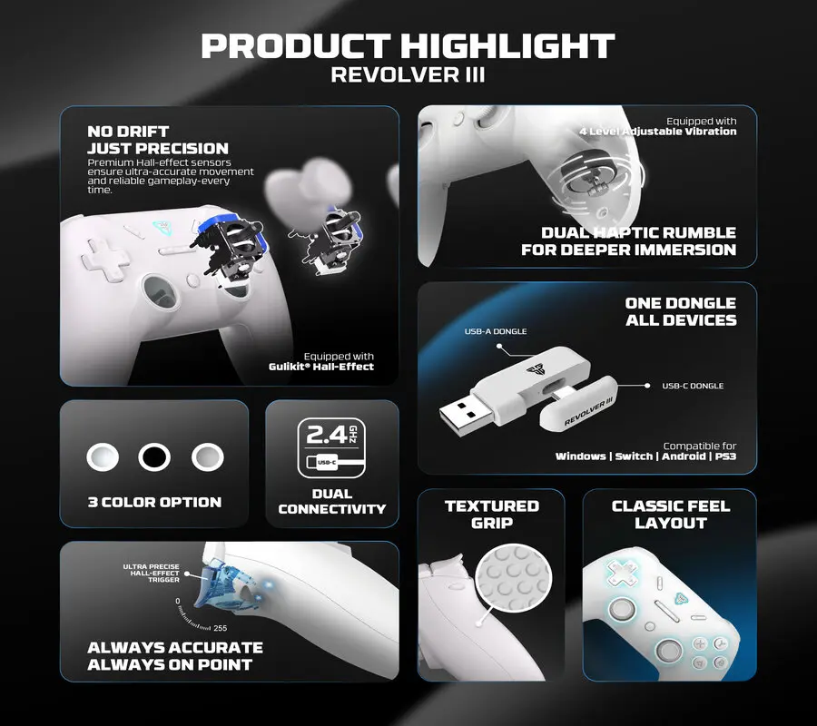 Fantech Revolver WGP12 Wireless Gaming Controller