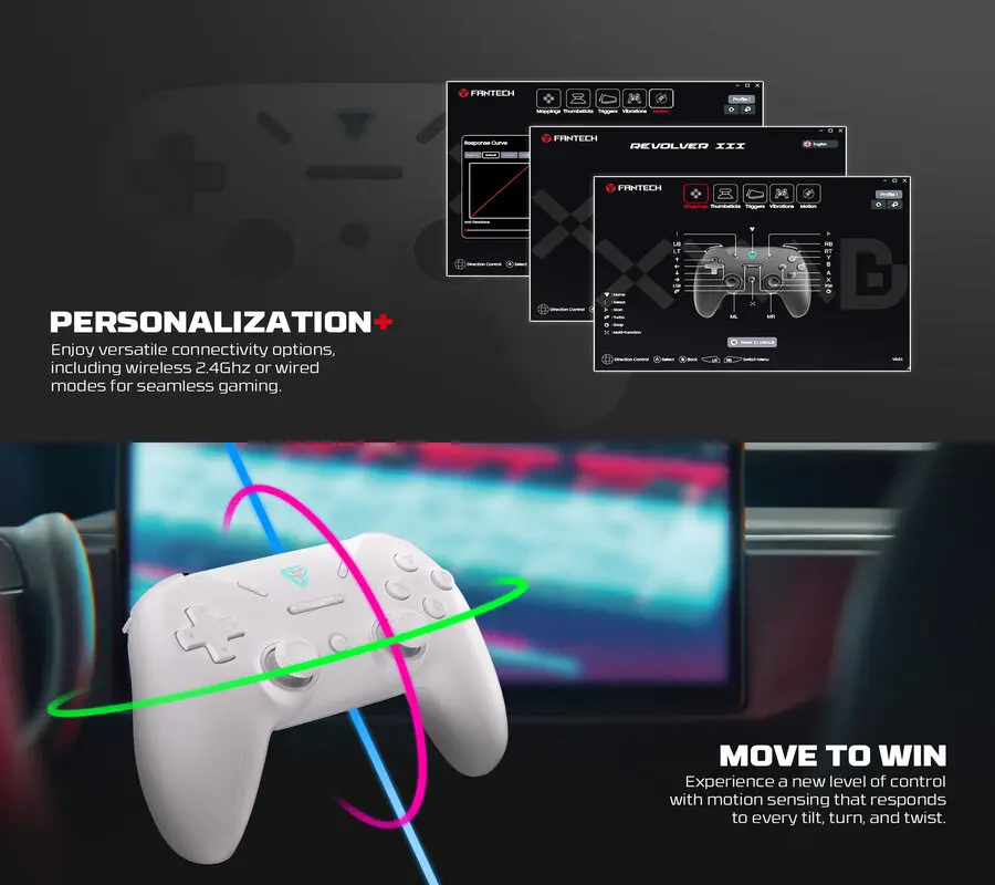 Fantech Revolver WGP12 Wireless Gaming Controller