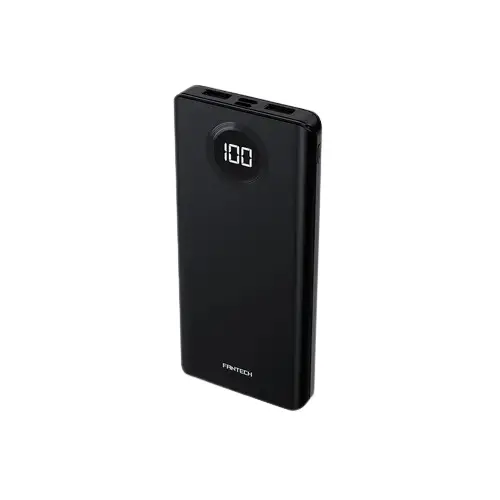 FANTECH S2 10000 mAh Portable Mini Power Bank - Black