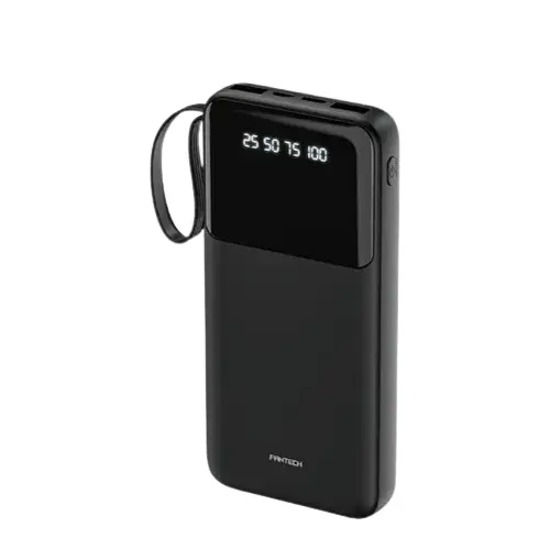 Fantech S3 10000mAh Portable Power Bank - Black