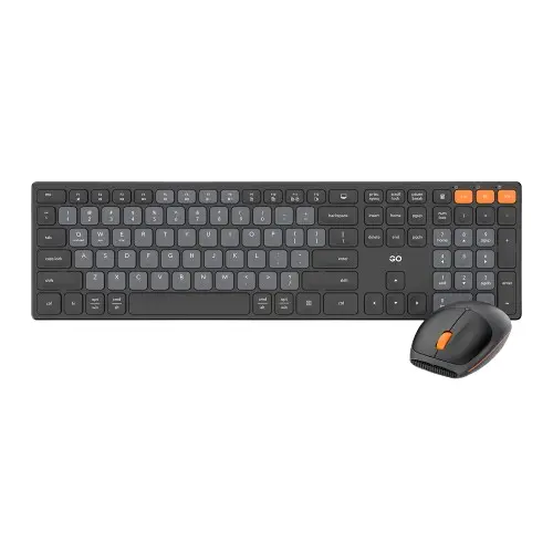 Fantech Go Pop WK895 Wireless Keyboard and Mouse Combo - Black