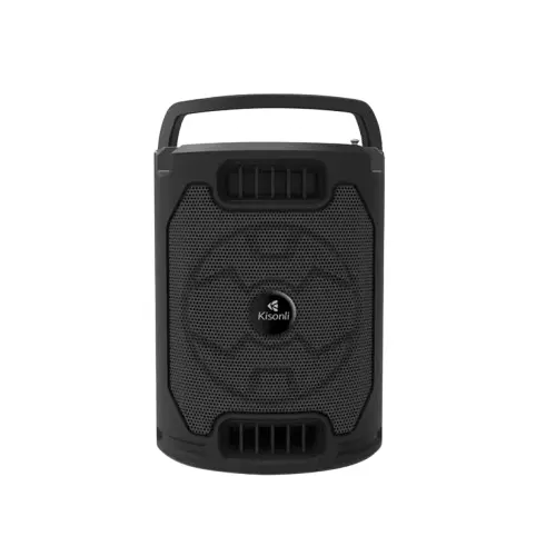 Kisonli Q2 Mini USB/AUX Wireless Portable Speaker - Black