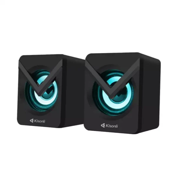 KISONLI L-1040 USB Multimedia Mini Led Speaker