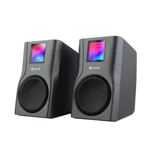 Kisonli X33 Mini Usb Wired Rgb Lighting Gaming Speaker