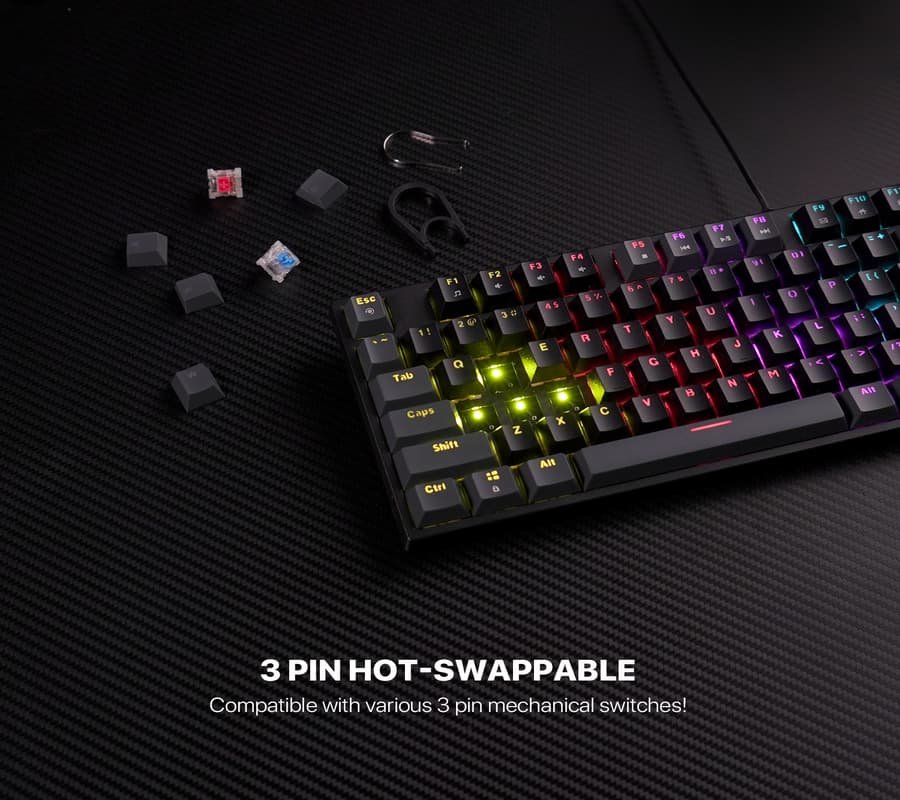 Fantech ATOM 87 MK876v2 SUMI Edition Mechanical Keyboard