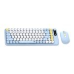 Fantech GO Mochi 85 WK898 Wireless Keyboard Mouse Combo - Blue