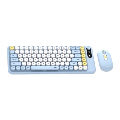 Fantech GO Mochi 85 WK898 Wireless Keyboard Mouse Combo - Blue