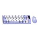 Fantech GO Mochi 85 WK898 Wireless Keyboard Mouse Combo - Purple
