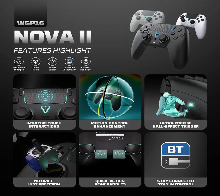 Fantech Nova II WGP16 Wireless Controller