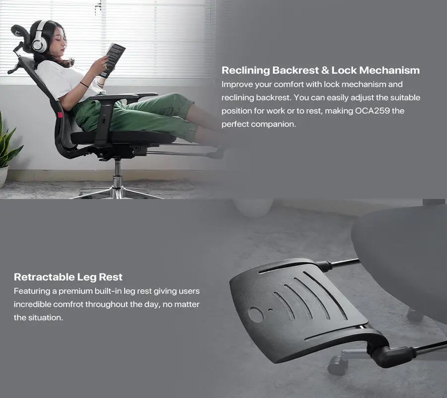 FANTECH OC-A259S Ergonomic Office Chair