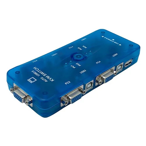 FJGEAR FJ-104UK-T KVM 4 PORT SWITCH