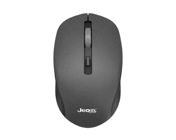 Jedel Wd156 Dual Mode Charging Wireless Mouse - Black