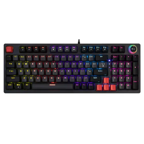 Jedel KL-114 RGB Gaming Bangla Mechanical Keyboard
