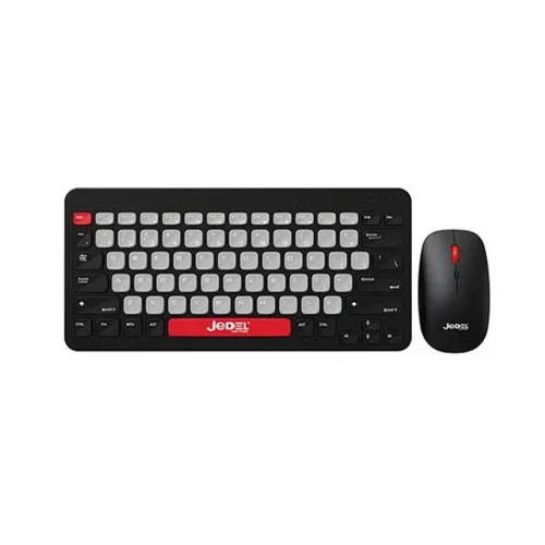 JEDEL WS681B Bluetooth Wireless Keyboard Mouse Combo