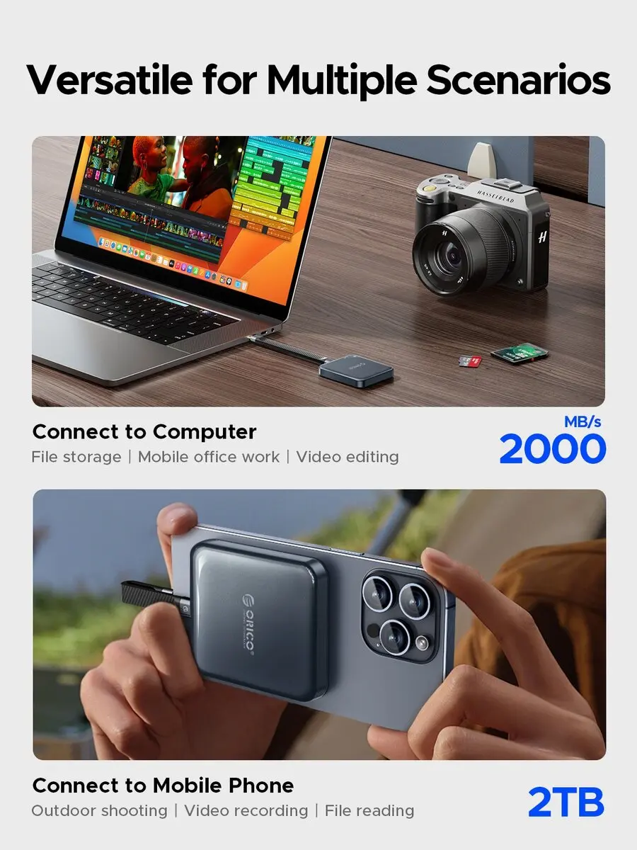 ORICO A20 PLUS 512GB MagPro Portable SSD