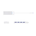ORICO PAPW4A-U3 PW SERIES 4-PORT USB 3.0 HUB - White