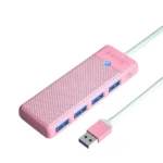 ORICO PAPW4A-U3 PW SERIES 4-PORT USB 3.0 HUB - Pink