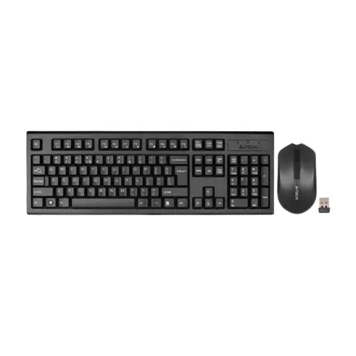 A4Tech 3000N V-Track 2.4G Wireless Bangla Keyboard and Mouse
