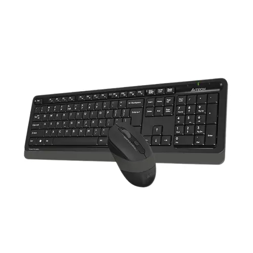 A4tech Fg1010 Wireless Keyboard Mouse Combo - Gray