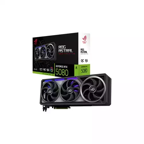 ASUS ROG Astral GeForce RTX 5080 16GB GDDR7 OC Edition Graphics Card