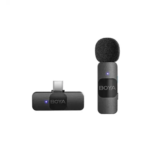 BOYA BY-V10 Ultracompact 2.4GHz Wireless Microphone for Type-C Device