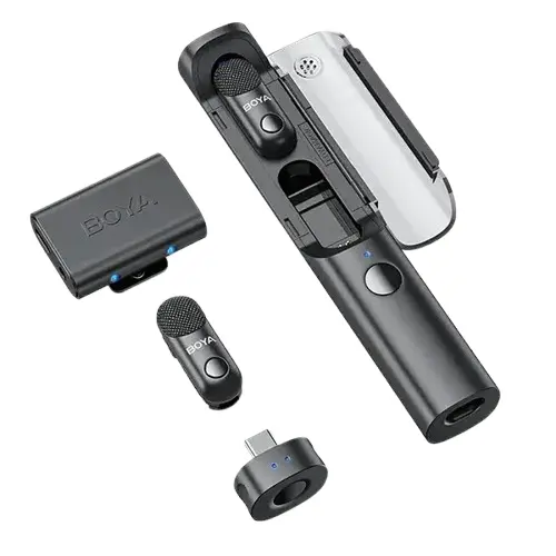 Boya Magic-03 AI-Powered Transformable Wireless Microphone
