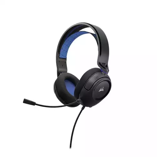 CORSAIR HS35 Stereo v2 Multiplatform Wired Gaming Headphone with Flexible Omni-Directional Microphone