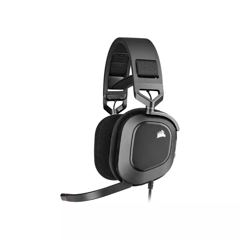CORSAIR HS80 RGB USB Wired Gaming Headphone - Black