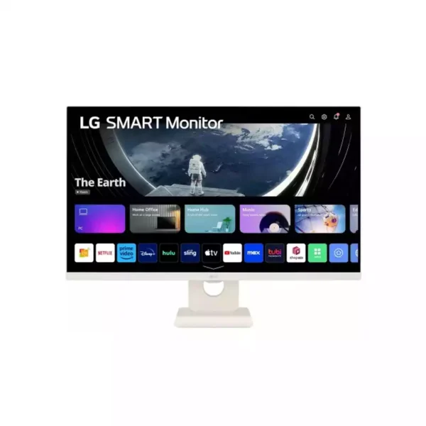 LG 27SR50F-W 27-inch Full HD IPS Smart Monitor with webOS