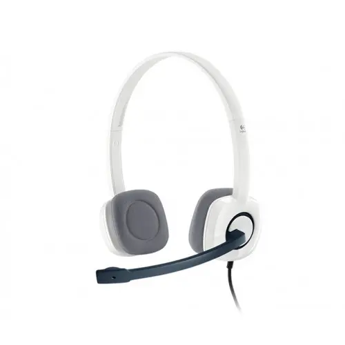 Logitech H150 Stereo Headset with Dual 3.5mm Jack - White