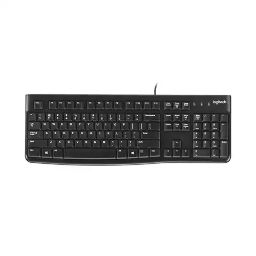 Logitech K120 USB Corded Keyboard English
