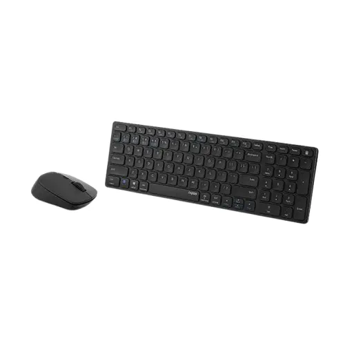 RAPOO 9350M Multi-mode wireless Optical Mouse Keyboard Combo