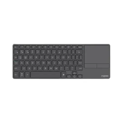 Rapoo E900T Portable Wireless Keyboard with Touchpad - black