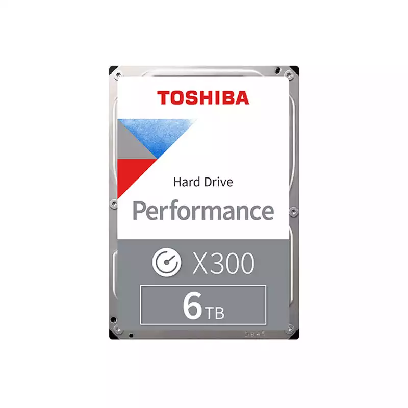 TOSHIBA 6TB 7200 RPM X300 Performance SATA Hard Disk Drive