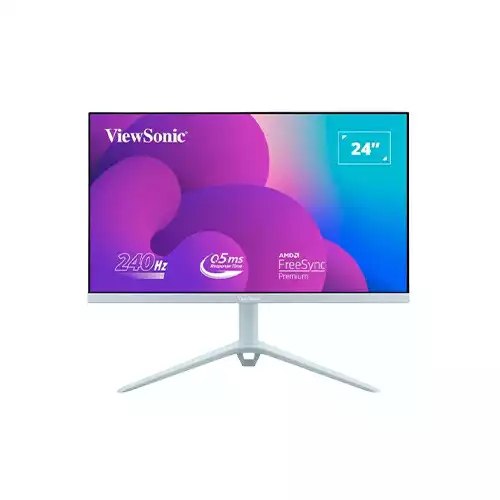 ViewSonic VX2428AJ-BL 24-inch Full HD 240Hz Fast IPS Display Gaming Monitor
