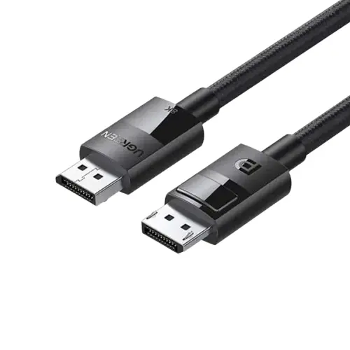 UGREEN DP114 (80393) DP 1.4 Male to Male Plastic Case Braided Cable 3M